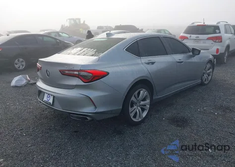 2021 Acura Tlx Technology Package из США, поврежденный, VIN 19UUB5F44MA007070